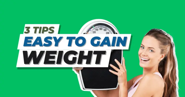 Top 3 Health Tips For Weight Gain