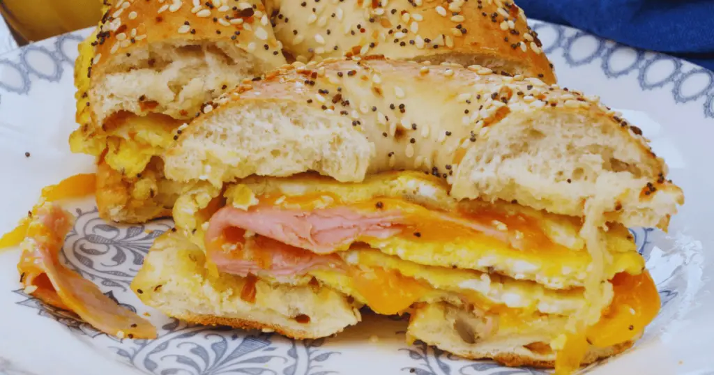 Hearty Bagel Breakfast Sandwich
